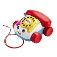 Комплект Fisher-Price проигрыватель (рус.) FBM60 и игрушка-каталка Телефон FGW66