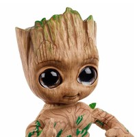 Интерактивная плюшевая игрушка Marvel Guardians of The Galaxy Крутой Грут 28 см HJM23