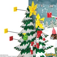 Фото Адвент-календарь Mega Construx Breakout Beasts Зимние приключения Покемонов GYG99