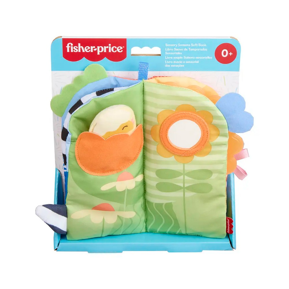 Мягкая развивающая книжечка Fisher Price JKP53