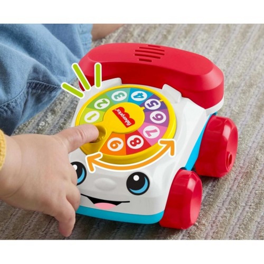Игрушка-каталка Fisher-Price Телефон JKD56